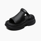 Bekväma sandaler med öppen tå för kvinnor