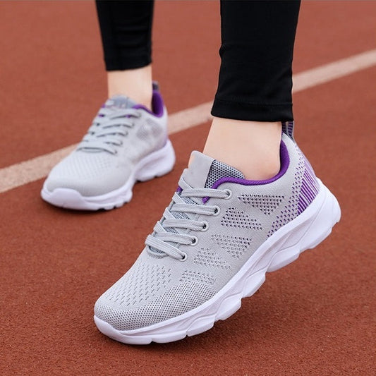 🔥 Fotvalvsstöd sneakers med bekväm andning och mjuk sula för kvinnor