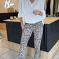 Leopard Print Casual Pants