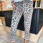 Leopard Print Casual Pants