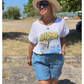 Casual kortärmad och shorts set för kvinnor