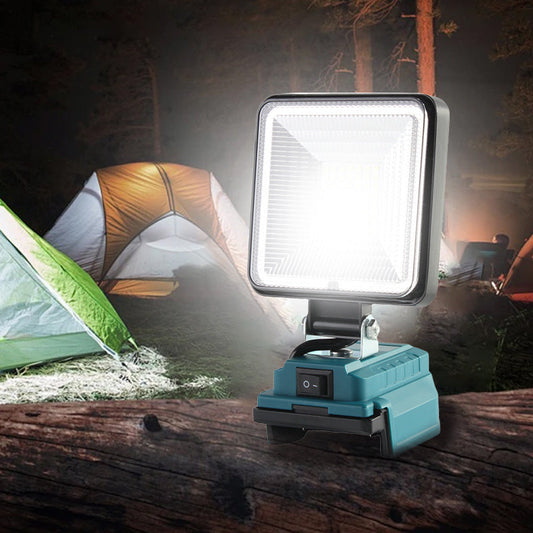 🔥Mycket praktisk🏕️LED-strålkastare med USB/Type-C-laddning💡