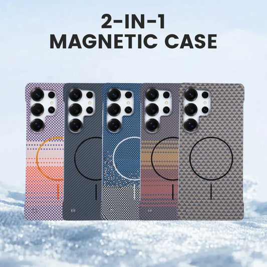 🔥Het försäljning （💥50%OFF） 🔥 Naked-Device Feel Magnetiskt fodral för Galaxy S23/S24/S25