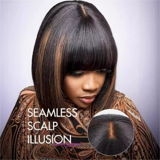 🔥  Ny ankomst 50% rabatt  💥 Naturlig och snygg bobperuk för kvinnor