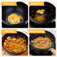 Fiskfjällsmönster Flat botten Non-Stick Pan