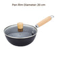 Fiskfjällsmönster Flat botten Non-Stick Pan