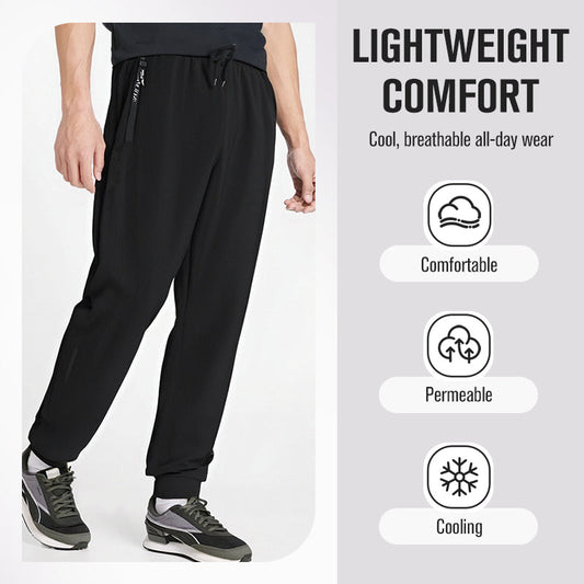 🔥Fabriksdirekt!🔥Lättviktiga, lediga, snabbtorkande sweatpants för män
