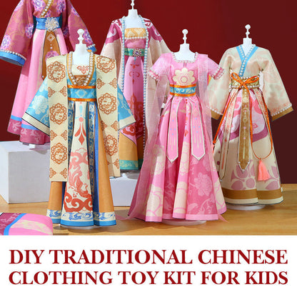 DIY-kit för traditionella kinesiska kläder för barn
