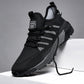Andningsbara sneakers i mesh för herr