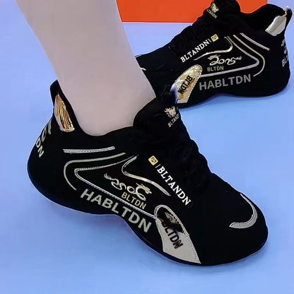 Retro stiliga och bekväma joggingskor för kvinnor