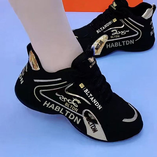 Retro stiliga och bekväma joggingskor för kvinnor