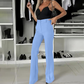 Chic 2-delat oversized blazerset för kvinnor