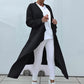 🌟Draped Longline Cardigan för kvinnor