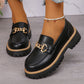 Vintage mjuka loafers för kvinnor
