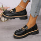 Vintage mjuka loafers för kvinnor