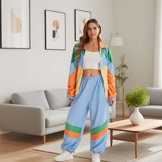 Vintage 80-tals träningsoverall – Unisex & discostil