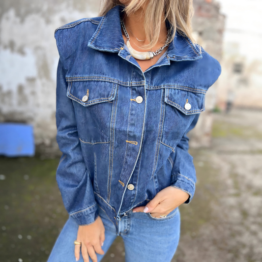 Chic All - Matchande jeansjacka
