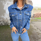 Chic All - Matchande jeansjacka