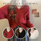 🔥New Arrivals Special Offer-Chic V-Neck Long Sleeve Wrap Front Sweater