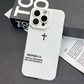 🎁 Het rea 49 % rabatt 🔥Matt iPhone-fodral med korsmönster