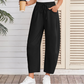 🔥Hot Sale Offer: 50% Off-Drawstring Pocket Capri Sweatpants