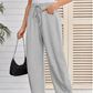 🔥Hot Sale Offer: 50% Off-Drawstring Pocket Capri Sweatpants