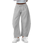 🔥Hot Sale Offer: 50% Off-Drawstring Pocket Capri Sweatpants