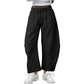 🔥Hot Sale Offer: 50% Off-Drawstring Pocket Capri Sweatpants