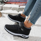 Halkfria vintervarma slip-on-sneakers