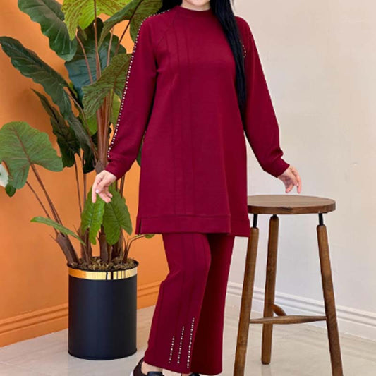 Casual 2-delat set för damer