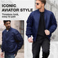 🔥Aviator-flygjacka för herr – Premiumvärme möter street-style (🔥Nu på rea!)