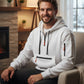 Varm utility-hoodie med kvartlång dragkedja för herr –👏Komfort, stil och praktiskhet i ett mångsidigt plagg!