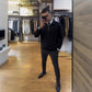💥Nyheter Specialerbjudande – Slim fit-tröja med halv dragkedja för herr