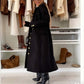Mångsidig Premium Moderiktig Lång Trenchcoat