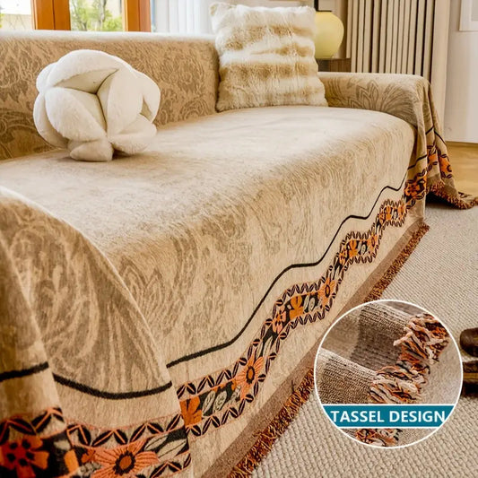 Hundvänligt sofföverdrag för alla årstider