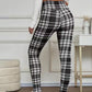 Rutiga leggings för damer – mjuka, stretchiga och snygga vinterplagg 🧣