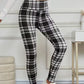 Rutiga leggings för damer – mjuka, stretchiga och snygga vinterplagg 🧣