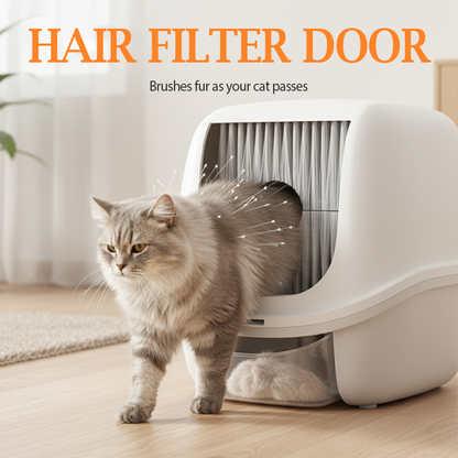 ⏳50 % rabatt under en begränsad tid  🔥Cat Litter Box Hair Filter Door
