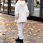 Oversized hoodie och sweatpants för damer