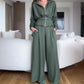 🔥Nyheter Specialerbjudande – Elegant outfit med hög midja och dragkedja