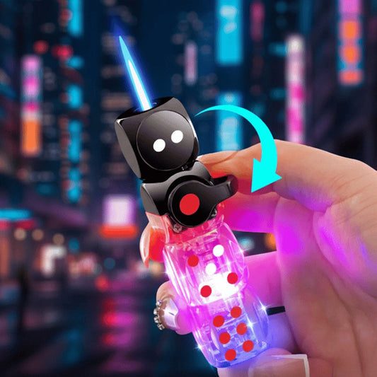 📢📢50 % RABATT !!⏰Kreativ vindskyddad tändare med LED-ljus📍Den bästa presenten till honom/henne📍