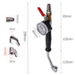 Heavy-Duty Tire Inflator with Pressure Gauge
