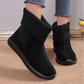 Women's Warm Slip-On Ankle Boots