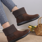 Women's Warm Slip-On Ankle Boots