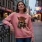 Women's Cozy Highland Cow Sweatshirt