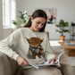 Women's Cozy Highland Cow Sweatshirt