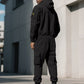 Men's Two-Piece Hooded Tracksuit Set