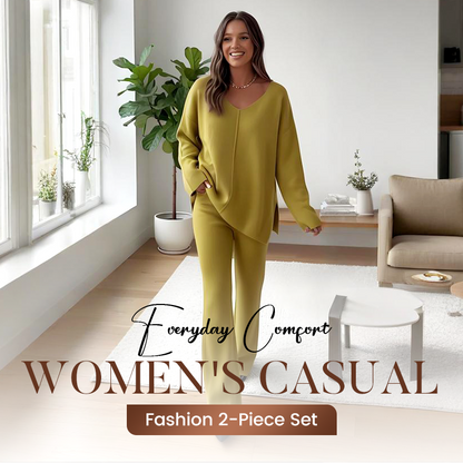 2-delat set för kvinnor i casual stil