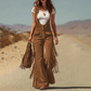 Retro western-overall i mocka med fransar