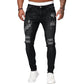 Stilsnygga slitna skinny jeans för män